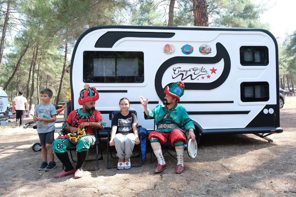 Karagöz Şenlikleri Kamp, Karavan ve Rafting Festivali başladı 