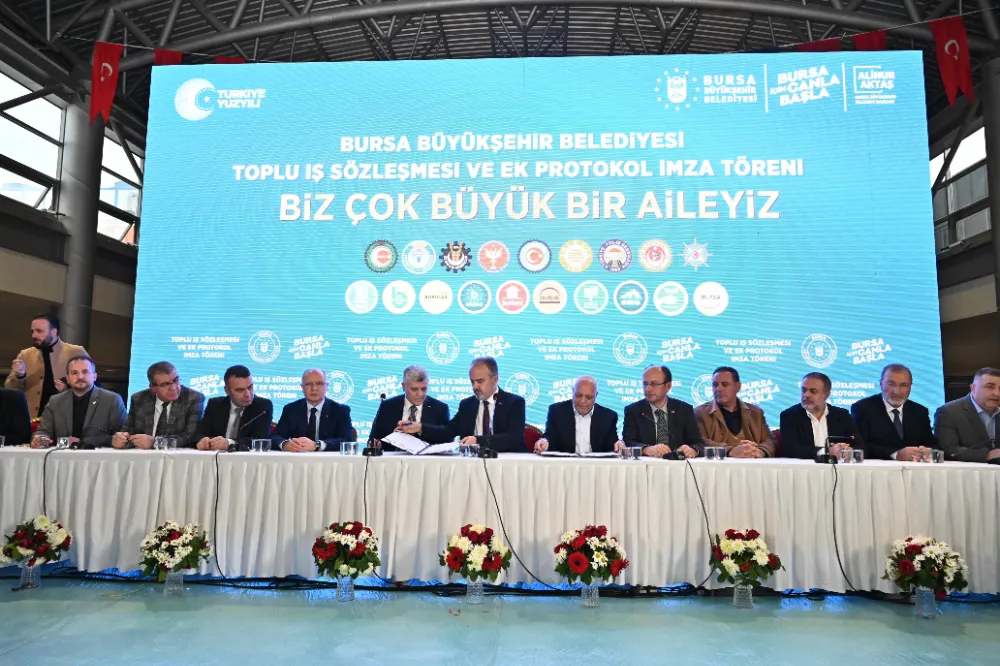 Büyükşehir’de toplu sözleşme sevinci