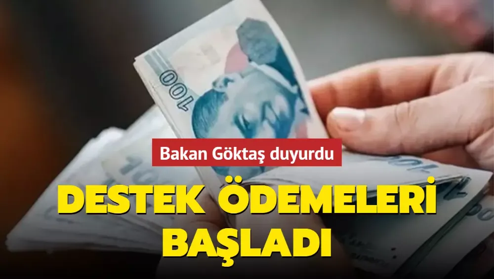 Doğalgaz destek ödemeleri başladı