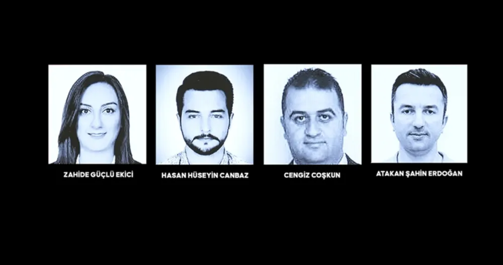 TUSAŞ çalışanı 4 şehit son yolculuğuna uğurlandı