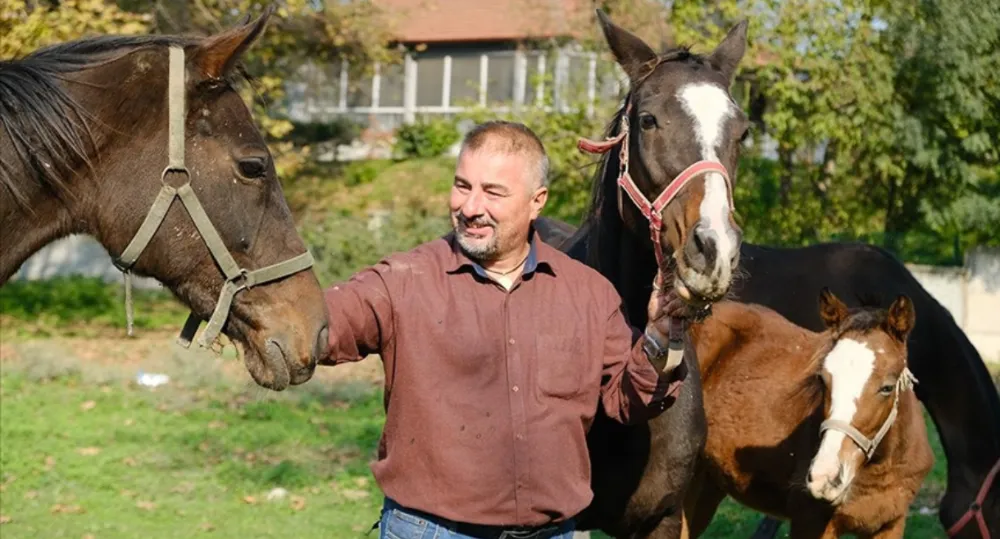 Kızlarına aldığı atla yetiştiriciliğe başladı, tayları hipodromlarda boy gösteriyor