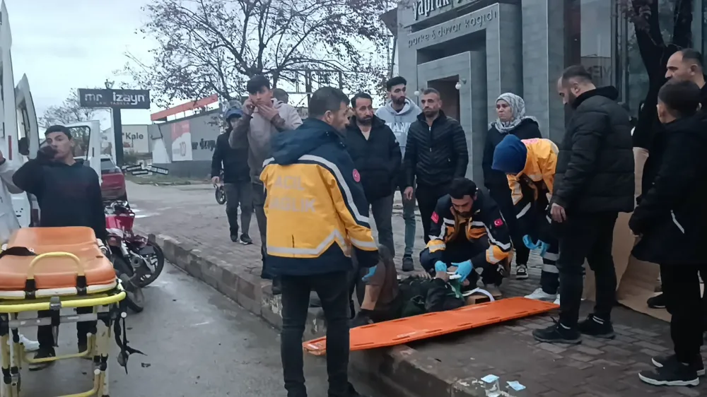 İnegöl Alanyurt Yenişehir Caddesi’nde Trafik Kazası: 1 Yaralı