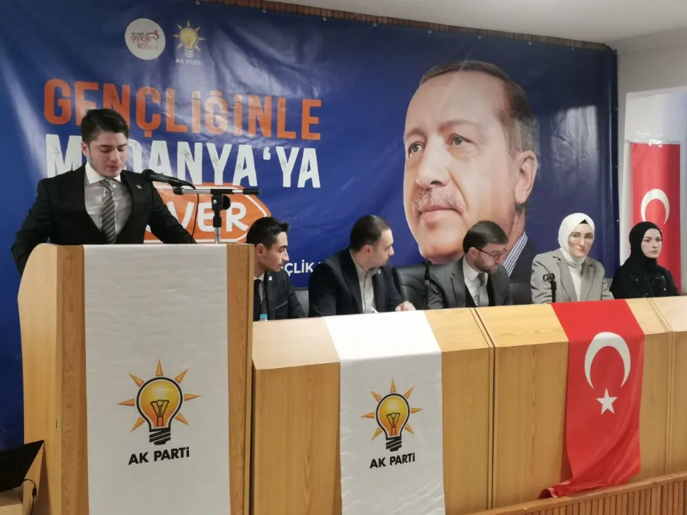 AK Parti Mudanya İlçe Gençlik Kolları Başkanlığına Kaan Gürbüz seçildi