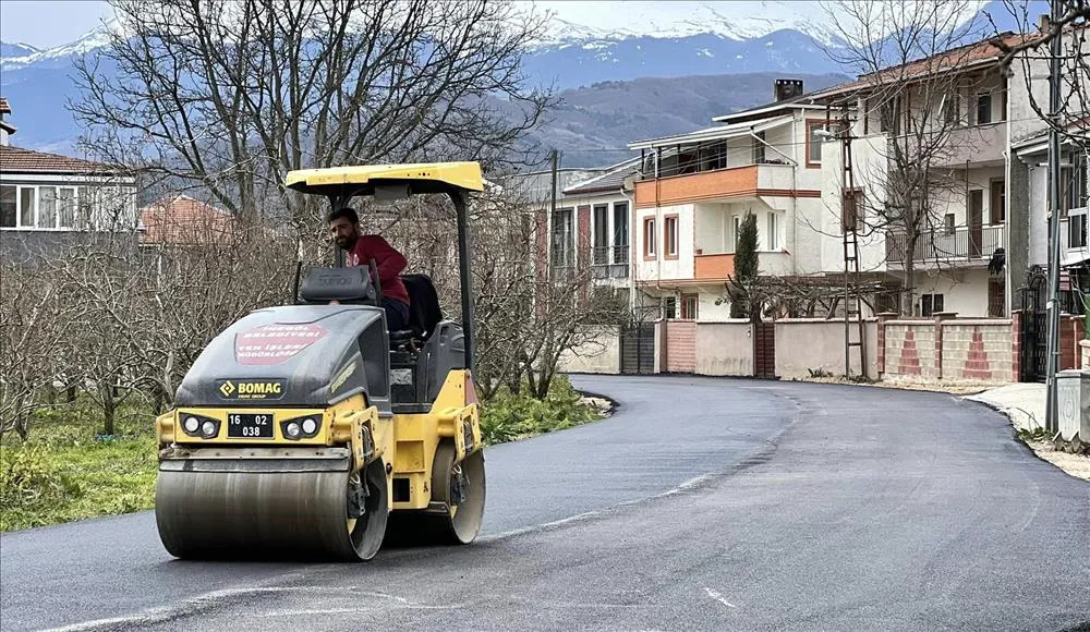 Çeltikçide Bağlantı Yolu Asfaltla Kaplandı