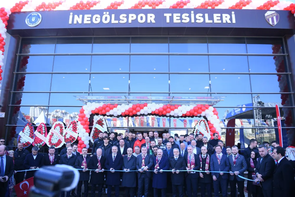 İnegölspor’a modern tesis