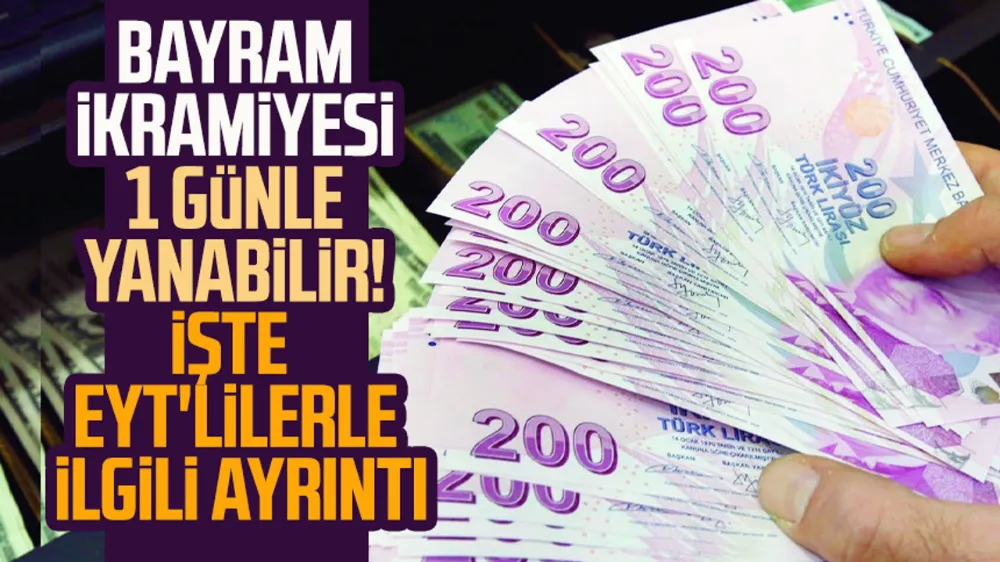 Bayram ikramiyeleri 1 günle yanabilir!