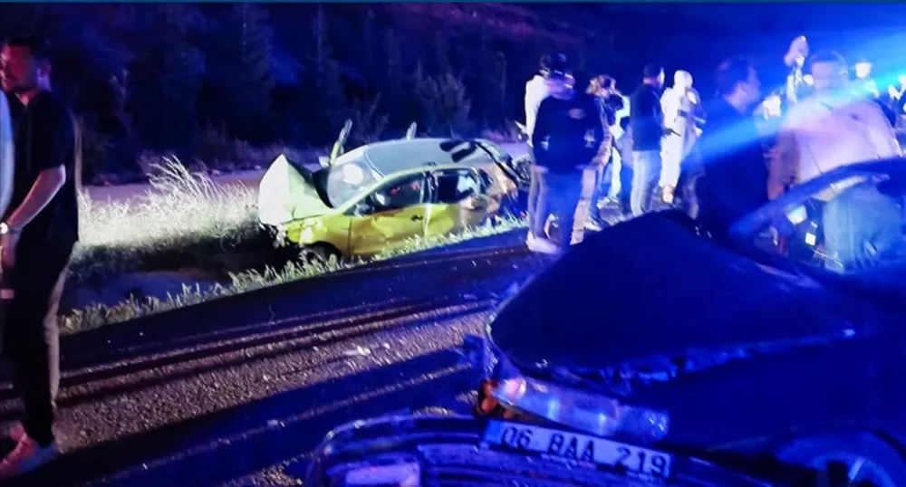 Zincirleme trafik  kazasında 10 kişi yaralandı