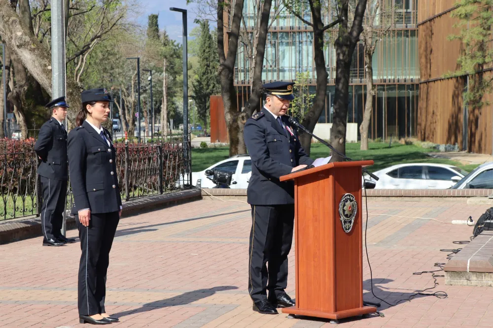 Polis teşkilatının kuruluşunun 179. Yılı İnegöl de törenlerle kutlandı