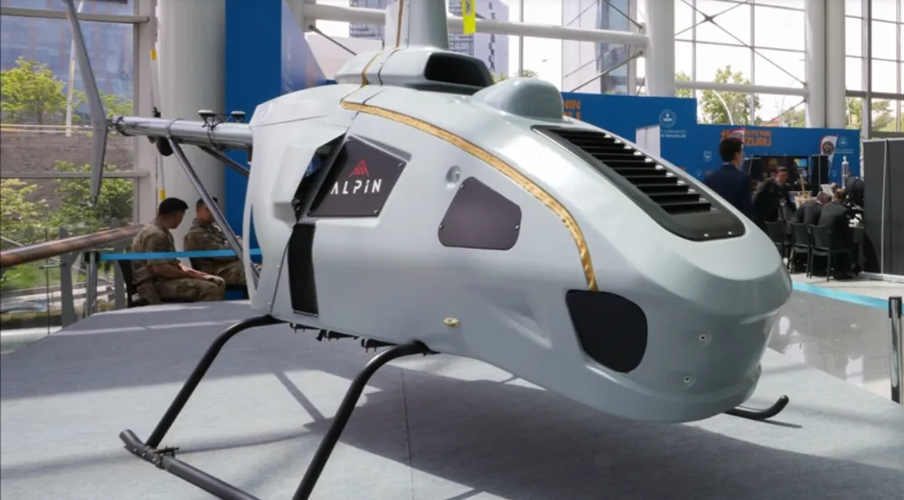 İnsansız helikopter ALPİN, deniz  görevlerine hazırlanıyor