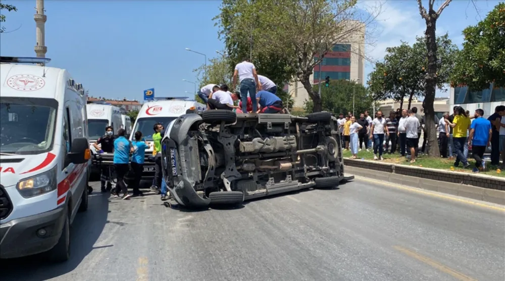 Devrilen ambulanstaki hasta hayatını kaybetti  