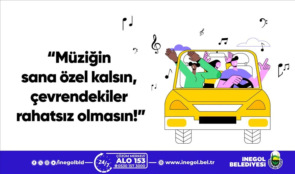 Yüksek Sesli Müzik Dinleyen 88 Araç Sahibine Cezai İşlem Uygulandı