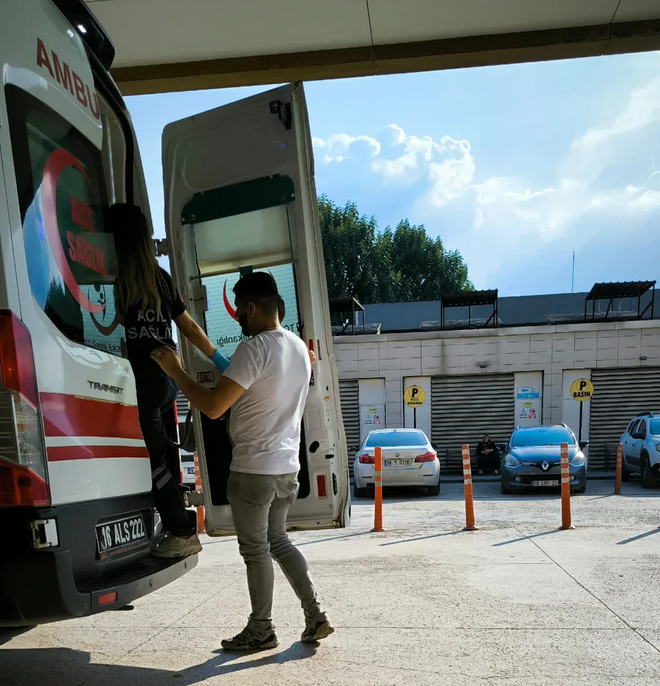 Küçük çocuk tuz ruhu içti Bursa