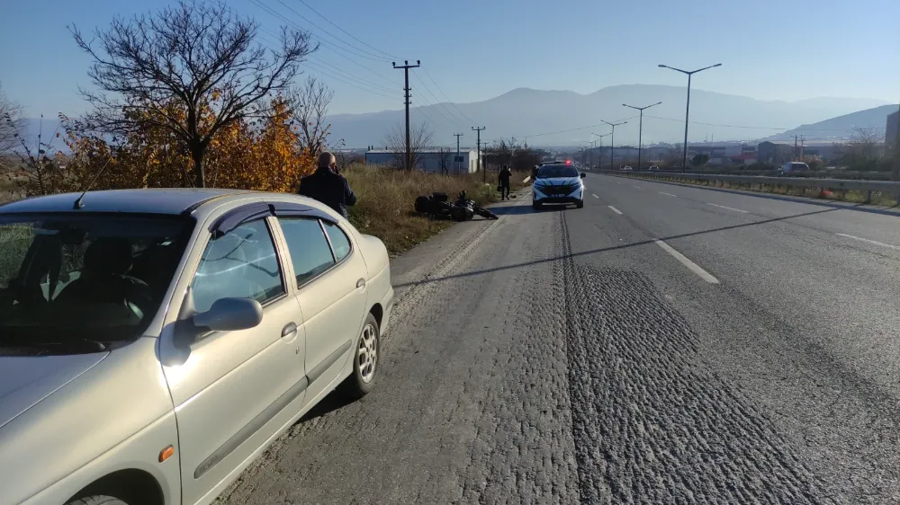 Feci Kaza: Motosiklet Sürücüsü Hayatını Kaybetti