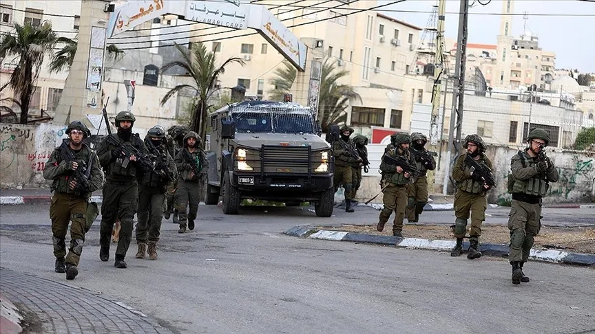 İsrail askerlerinin, işgal altındaki Batı Şeria