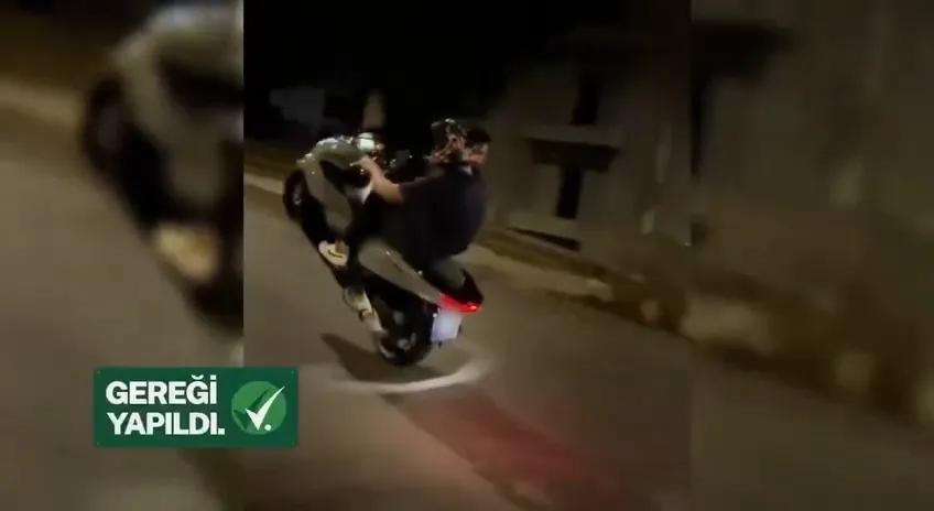 Trafikte akrobatik harekete ağır ceza: 46 bin TL ve araç men cezası