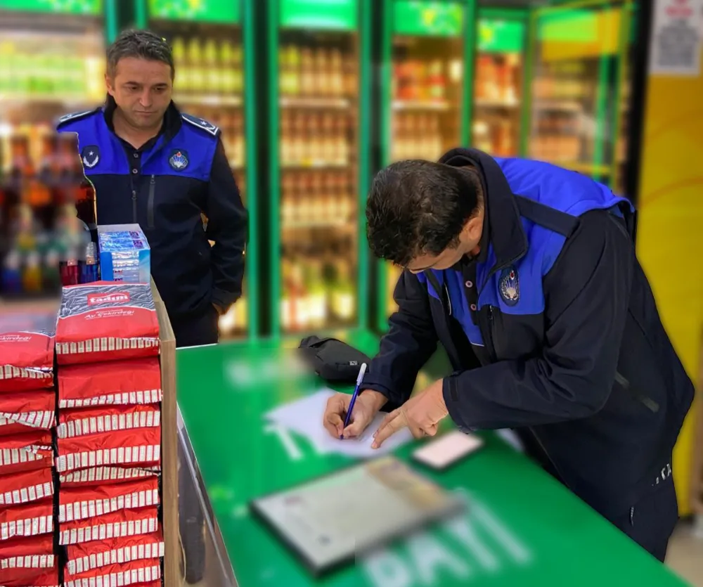 Zabıta Müdürlüğü’nden Tekel Bayilere Denetim