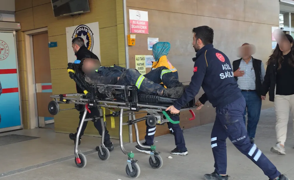 İnegöl OSB’de Düşme Kazası: İşçi Hastaneye Kaldırıldı