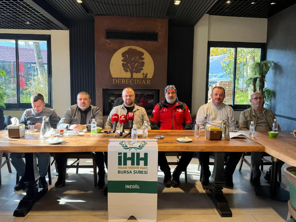 İnegöl’den Gazze’ye 15 Milyon TL’lik Destek