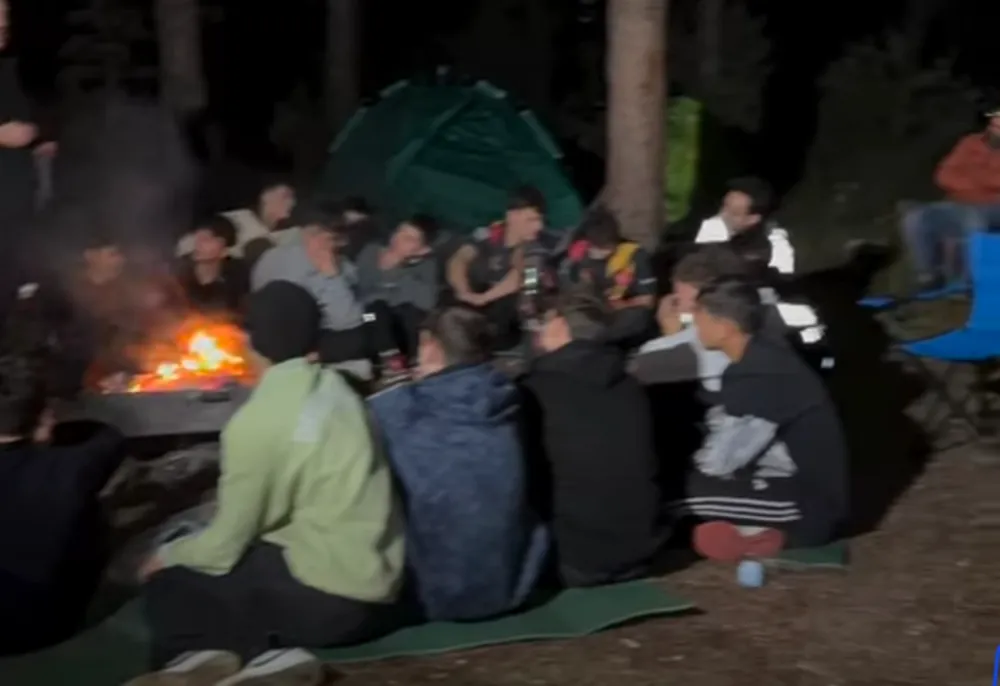 İnegöllü Gençler Kampta Stres Attı