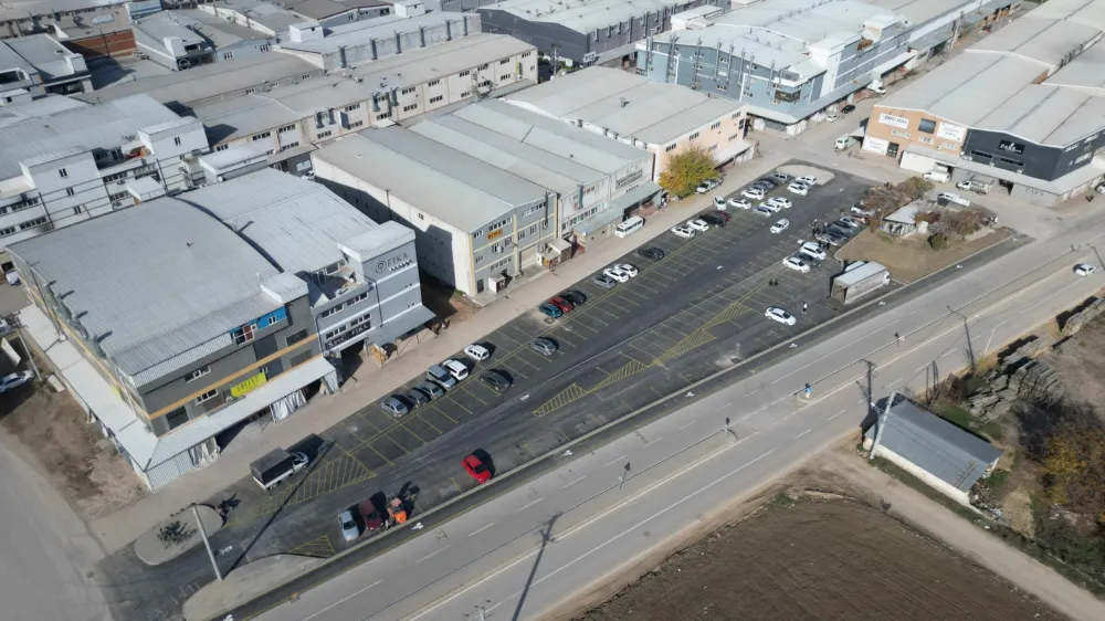 Ağaç İşleri Sanayi Bölgesinde 261 Araçlık Otopark Hizmete Girdi