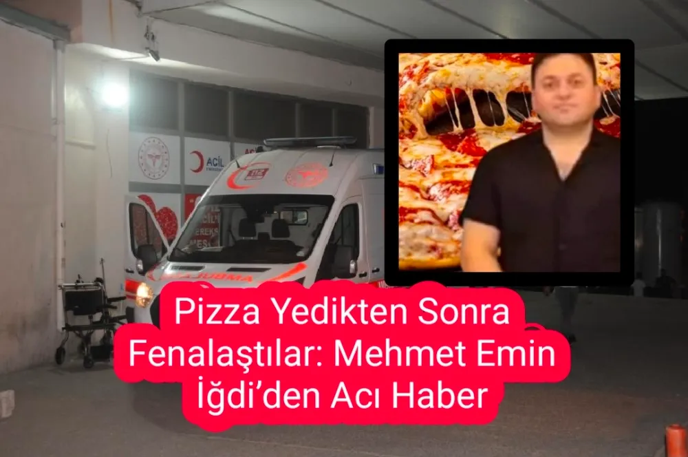 Yedikleri pizzadan zehirlenen 4 kişiden 1