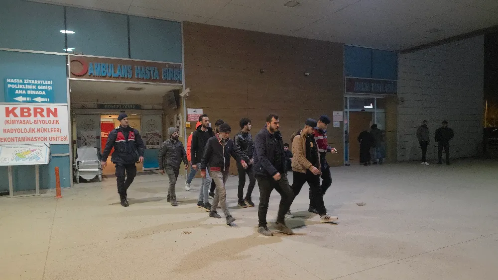 Bursa’da izinsiz bulunan 8 Suriye uyruklu yakalandı