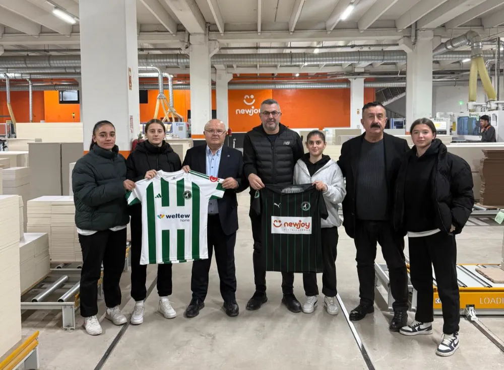 Weltew Grup, İnegöl Turgutalpspor’un genç sporcularını fabrikasında ağırladı