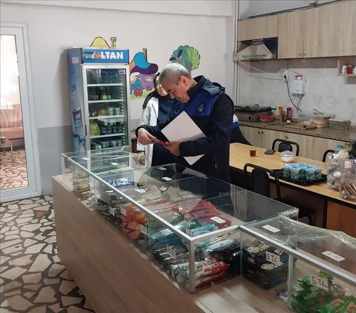 Zabıtadan Okul Kantinlerine Denetim
