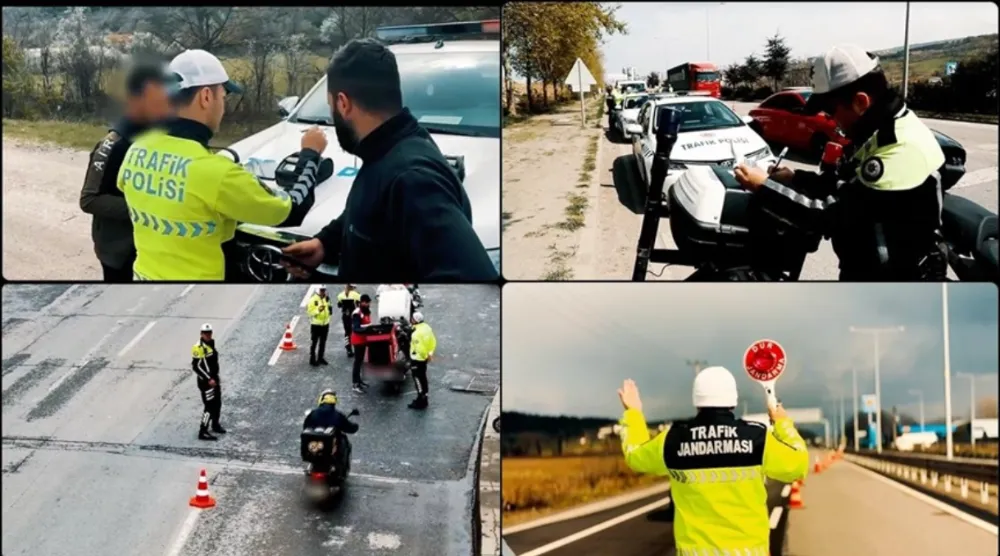 Son 2 ayda yapılan denetimlerde motosiklet sürücülerine 326 bin  472 işlem yapıldı
