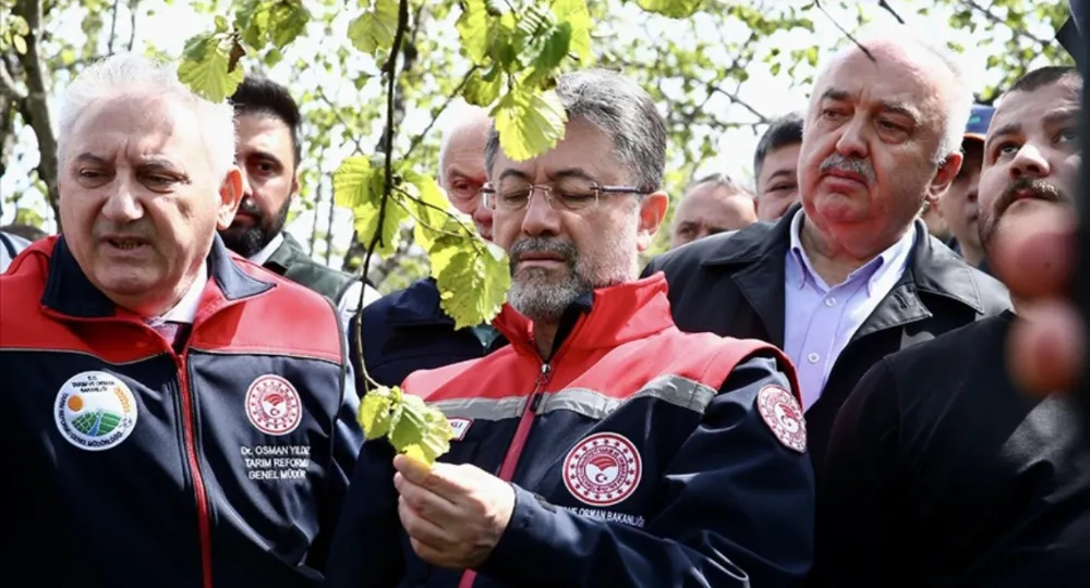 Bakan Yumaklı, zirai dondan etkilenen 16 meyve türü için destek verileceğini bildirdi