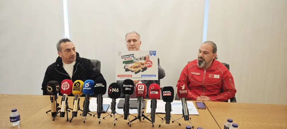 İnegöl Belediyesi’nden Gazze İçin Sıcak Yemek Kampanyası