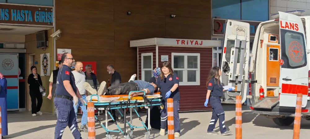 İnegöl’de Fabrika Kazası: 2 Metreden Düşen İşçi Yaralandı