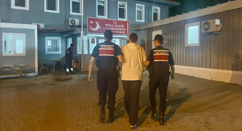Interpol tarafından kırmızı  bültenle aranan kişi Fethiye