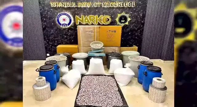 İstanbul’da Büyük Operasyon: Uyuşturucu İmalathanesi Çökertildi
