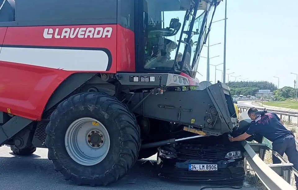 Biçerdöverin Altına Girdi: 4 Yaralı, 2 Kedi Kurtarıldı