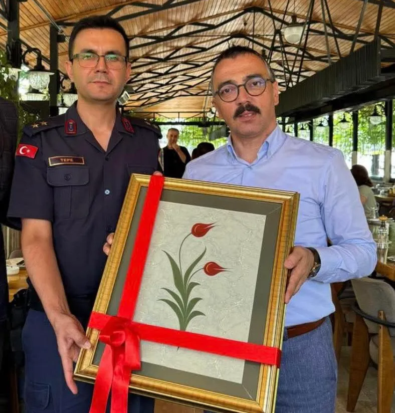 Kaymakam Arslan’dan Üsteğmen Tepe’ye Veda Mesajı