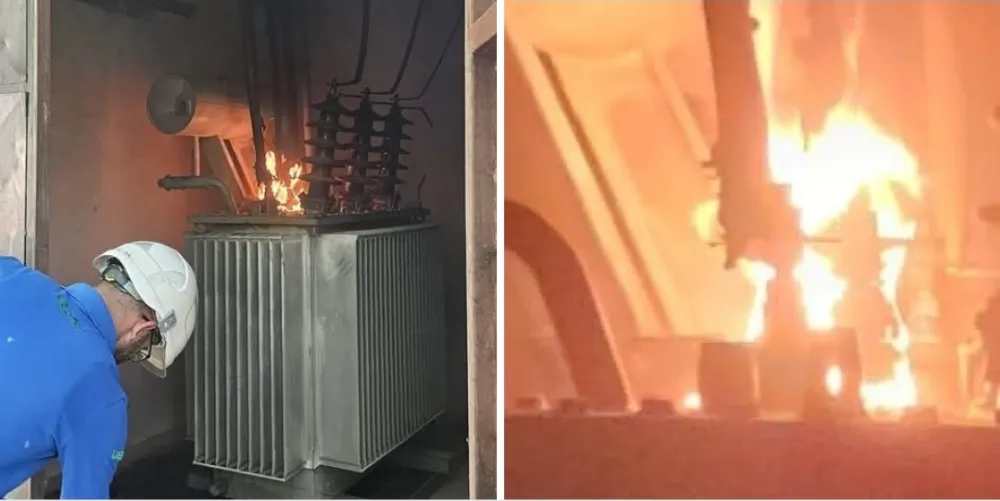 İnegöl’de Trafo Yangını Mahalleliyi Korkuttu