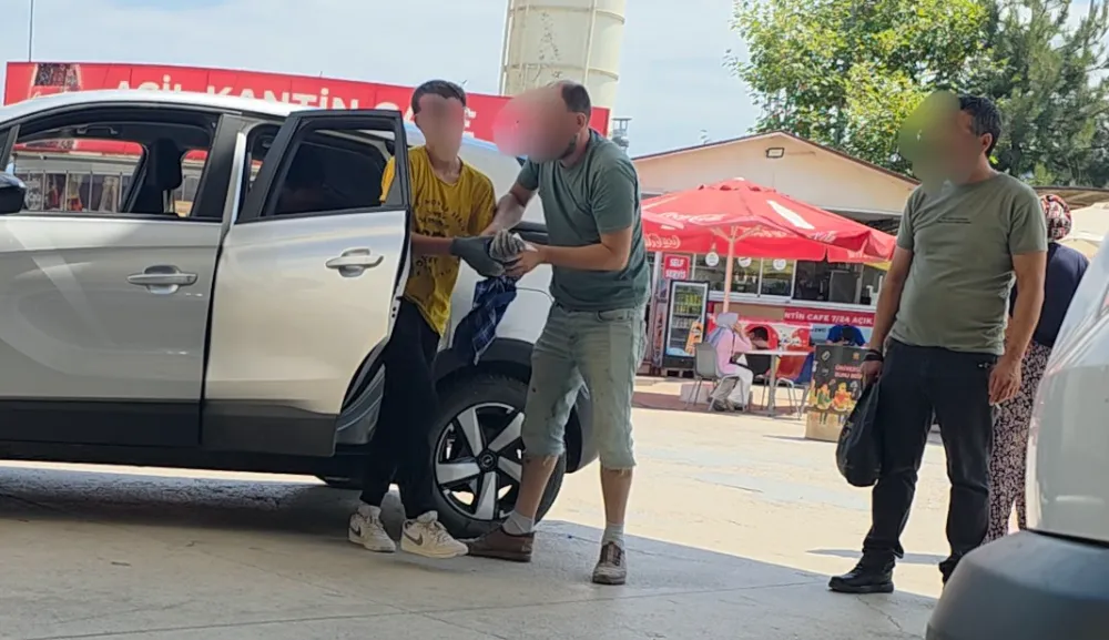 İnegöl’de Küçük Çocuk Atölyede Yaralandı