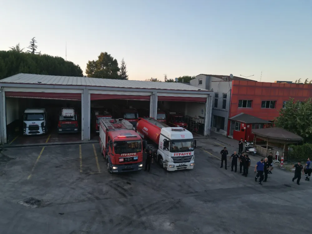 İnegöl İtfaiyesi, Bilecik Yangını İçin Harekete Geçti