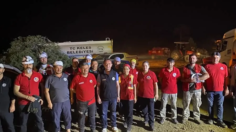 Başkan Doğru’dan Yangınla Mücadelede Görev Alan Ekiplere Teşekkür