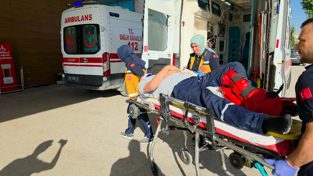 İnegöl’de Fabrikada İş Kazası: Bir İşçi Yaralandı