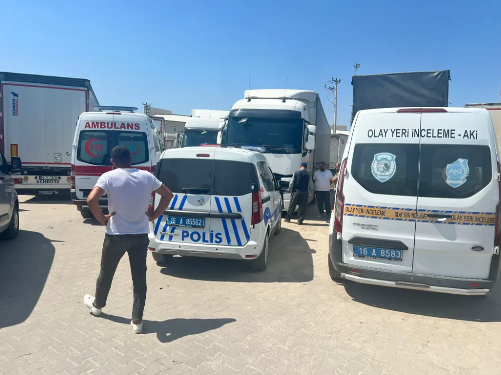 İnegöl OSB’de Acı Olay: Tır Şoförü Ölü Bulundu