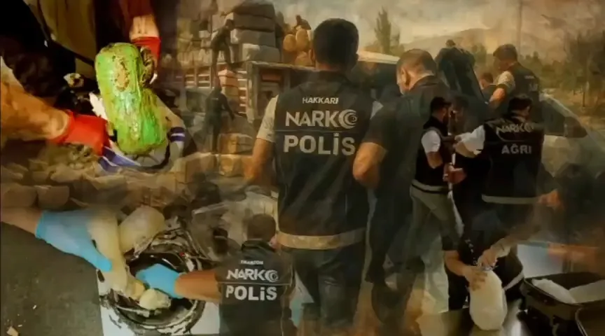 73 ilde düzenlenen operasyonlarda 479 kilo uyuşturucu ele geçirildi