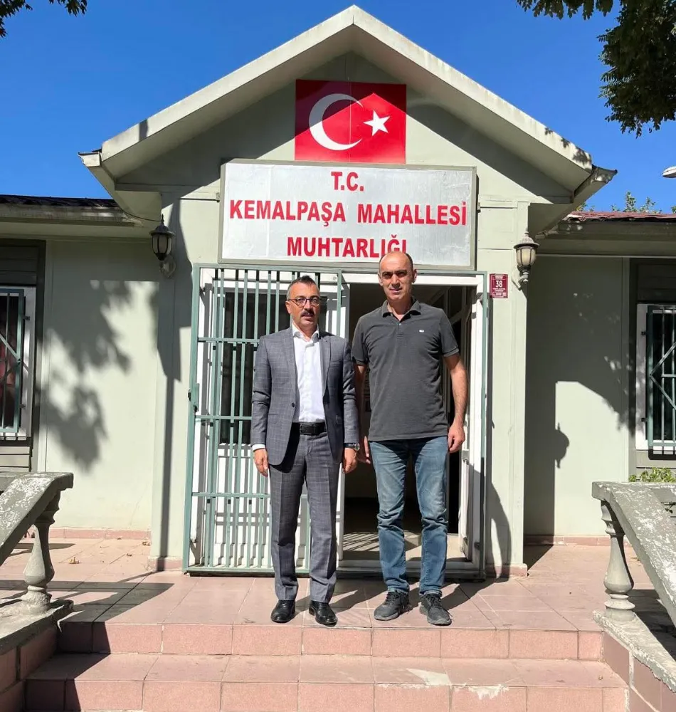 İnegöl Kaymakamı Arslan’dan muhtara ziyaret