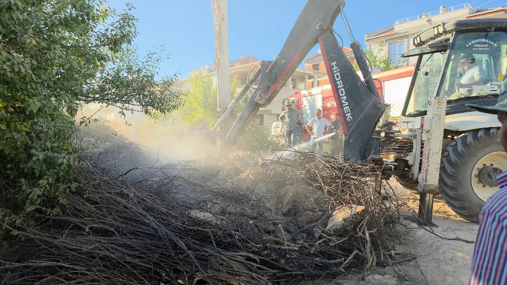 İnegöl’de trafoda patlama sonrası yangın çıktı