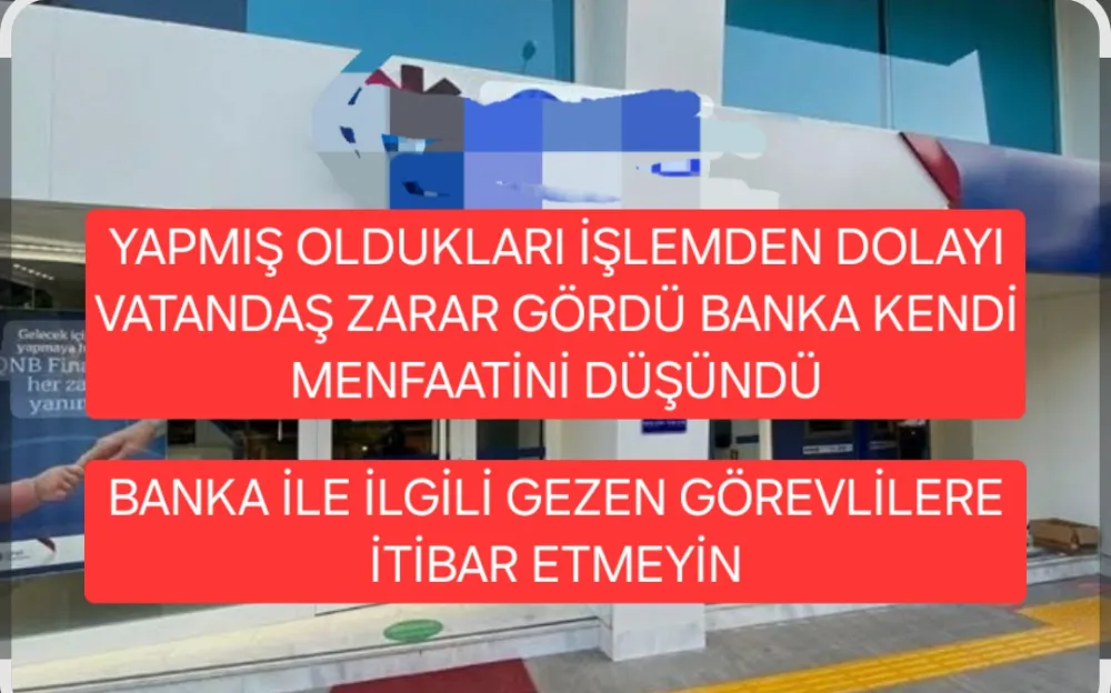 Bankacılık işlemlerinde dikkat: Sadece resmi kanallardan işlem yapın