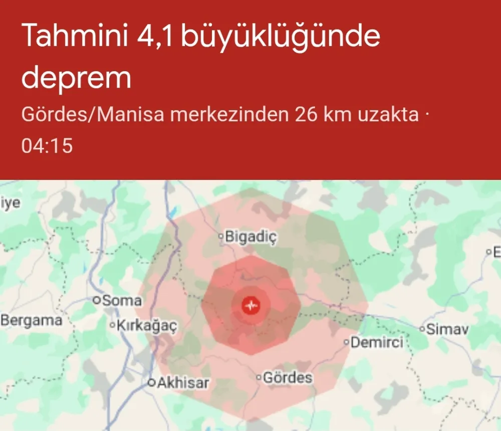 Balıkesir’de sabaha karşı art arda iki deprem