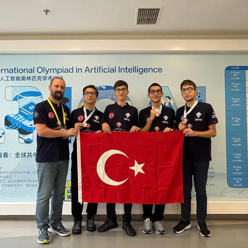 Çin’deki Yapay Zeka Olimpiyatı’nda Türkiye’ye 4 Madalya