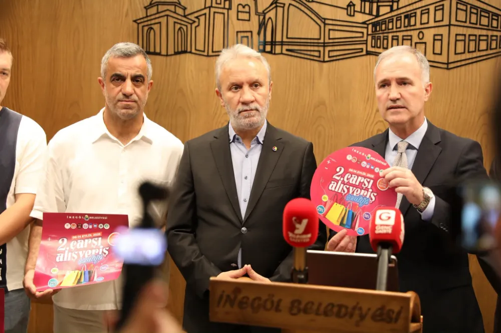 İnegöl’de 2. Çarşı Alışveriş Şenliği Başlıyor