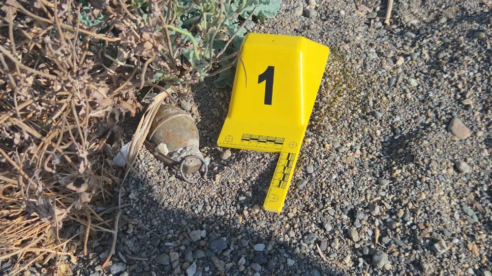 İznik Gölü Kıyısında Bulunan El Bombası İçin Ekipler Harekete Geçti